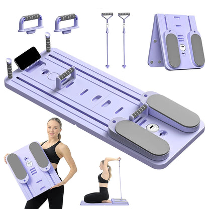 4-in-1 Foldable Pilates Board – Core, Glutes & Full Body Home Workout | CoreFlow Board